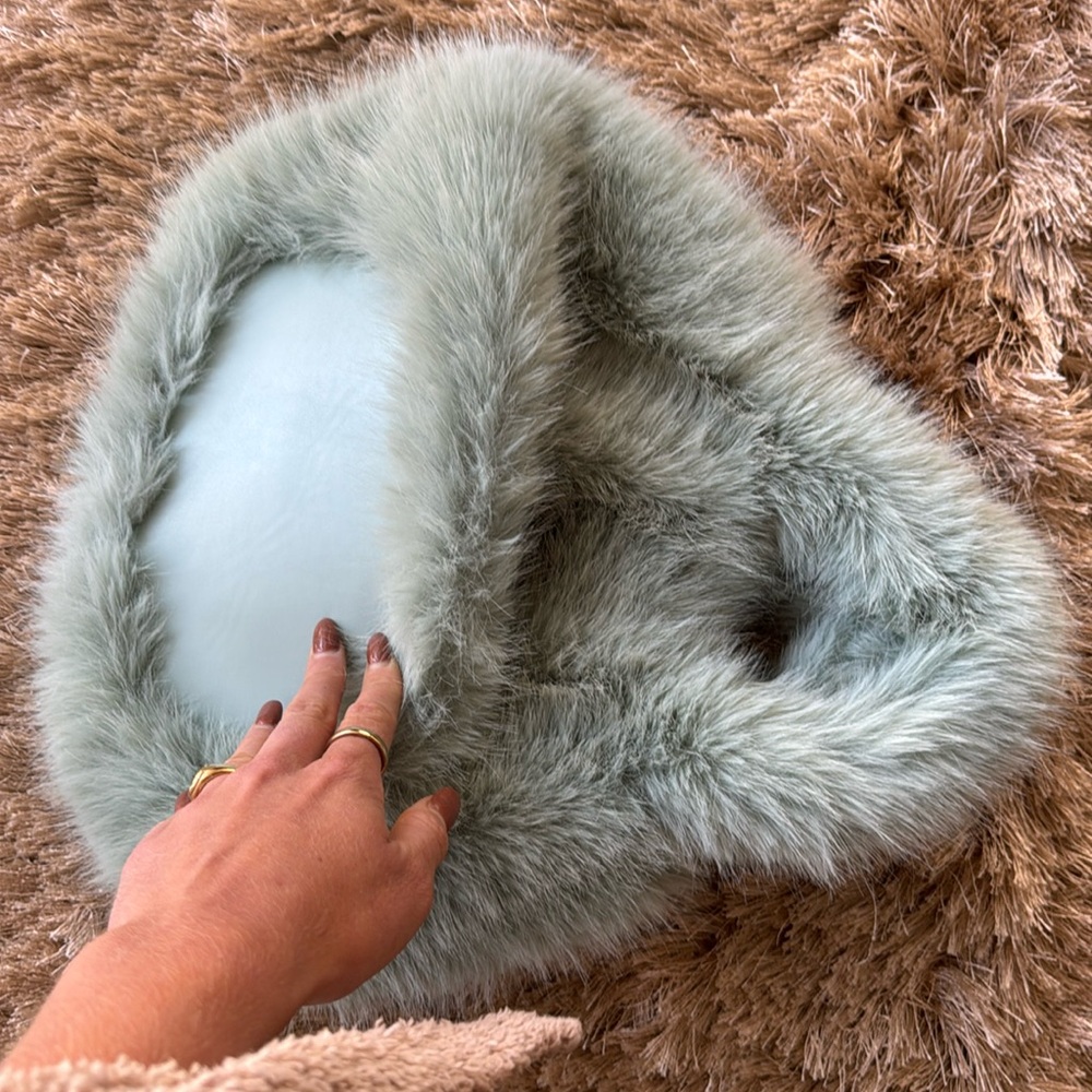 ASPEN FAUX FUR BAG Luxury fashion purse handbag